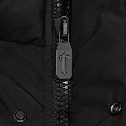 Trapstar Irongate Aw23 Hooded Puffer Jacket Black