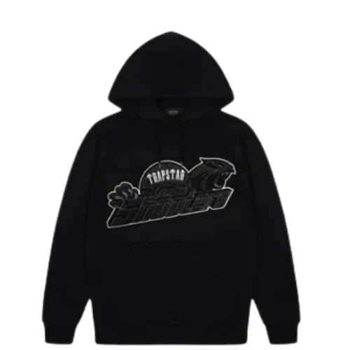Trapstar Greece Shooters Tracksuit Black White