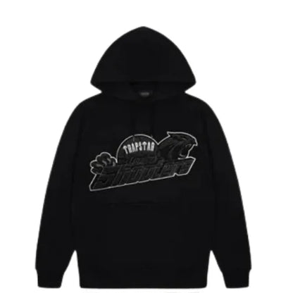 Trapstar Greece Shooters Tracksuit Black White