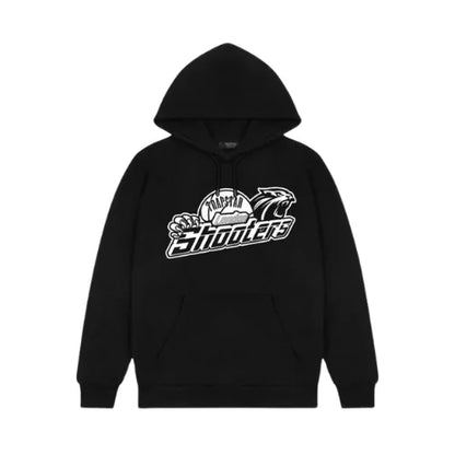 Trapstar Shooters Hoodie Black White