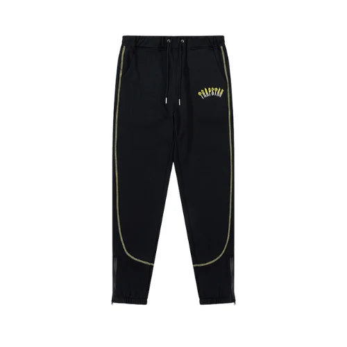 Trapstar X Central Cee 23 Arched Panel Tracksuit Black Yellow