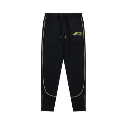 Trapstar X Central Cee 23 Arched Panel Tracksuit Black Yellow