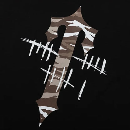 TRAPSTAR x Chapter 16 T Shirt Black Camo