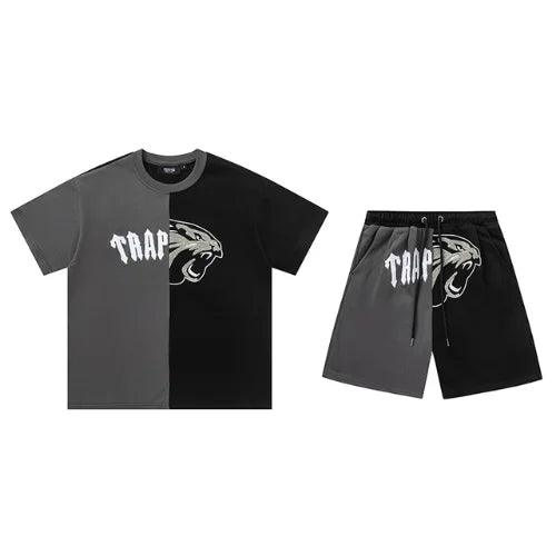 Trapstar Arch Shooters Short Set Black