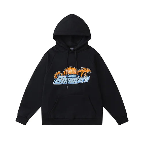Trapstar Black Orange Shooters Tracksuit