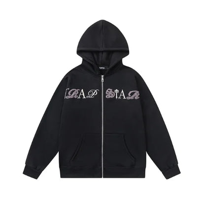 Trapstar Black Zipper Tracksuit