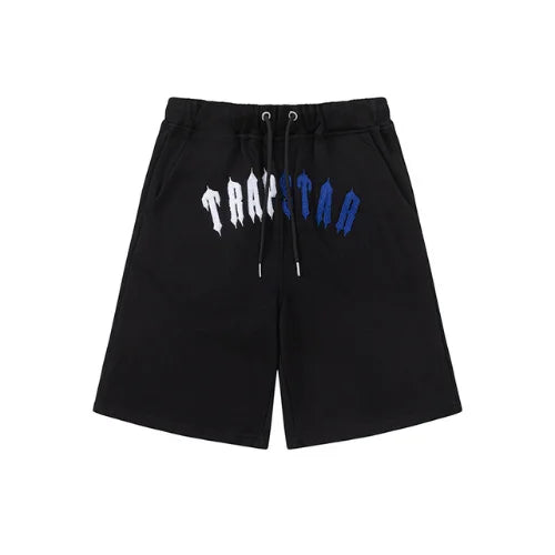 Trapstar Chenille Decoded Short Set Black