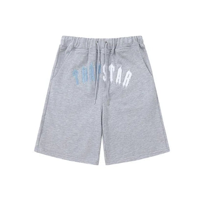 Trapstar Chenille Decoded Short Set Grey