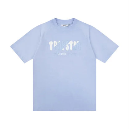 Trapstar Chenille Decoded T Shirt Blue