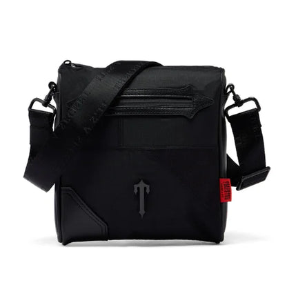 Trapstar Construct Messenger Black Bag