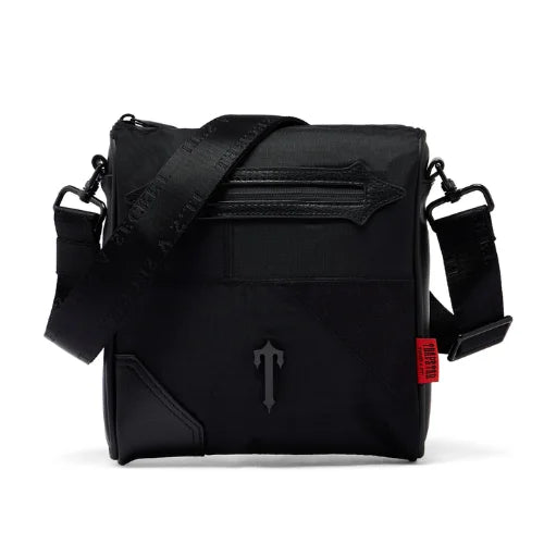Trapstar Construct Messenger Black Bag
