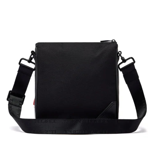 Trapstar Construct Messenger Black Bag