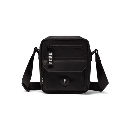 Trapstar Decoded Messenger Black Bag