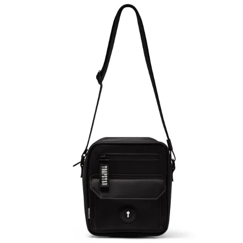 Trapstar Decoded Messenger Black Bag
