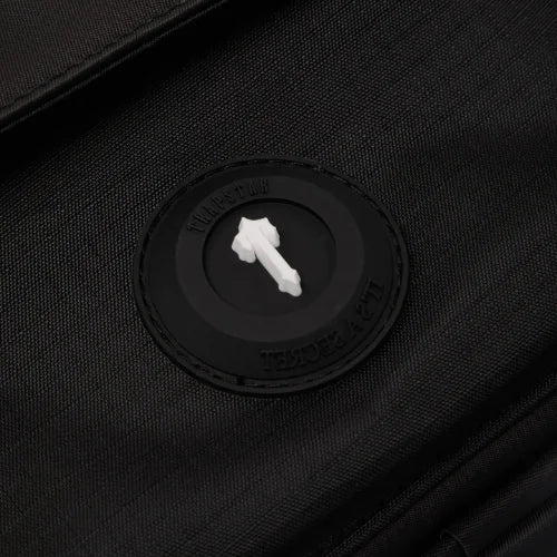 Trapstar Decoded Messenger Black Bag