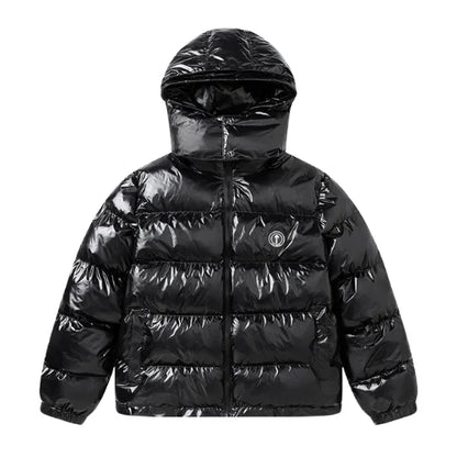 Trapstar Decoded Puffer Jacket Shiny Black