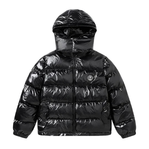 Trapstar Decoded Puffer Jacket Shiny Black