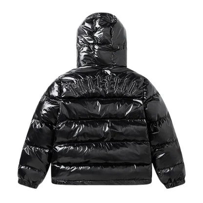Trapstar Decoded Puffer Jacket Shiny Black