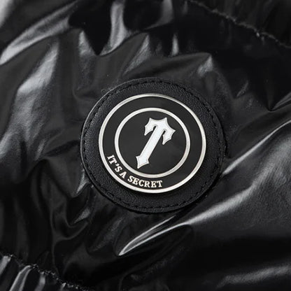 Trapstar Decoded Puffer Jacket Shiny Black