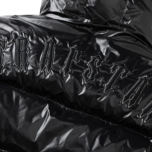 Trapstar Decoded Puffer Jacket Shiny Black