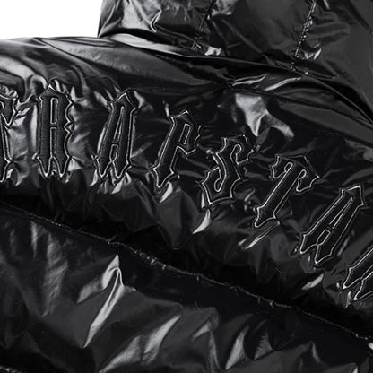 Trapstar Decoded Puffer Jacket Shiny Black