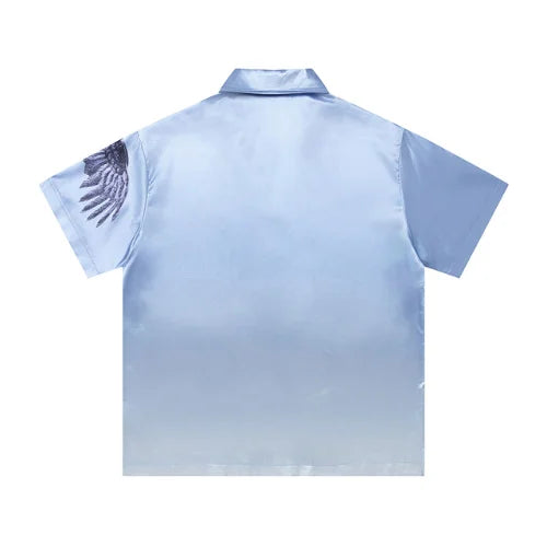 Trapstar Flying Birds Tee Shorts Set Sky Blue