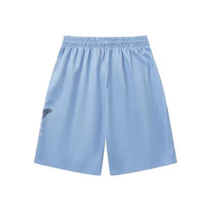 Trapstar Flying Birds Tee Shorts Set Sky Blue