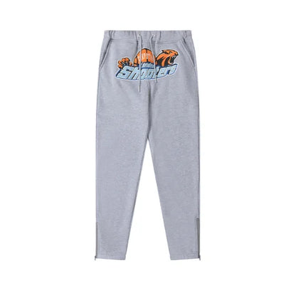 Trapstar Grey Orange Shooters Tracksuit