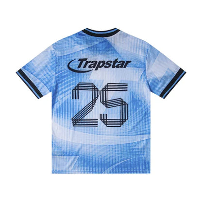 Trapstar Hyperdrive Football Jersey Blue