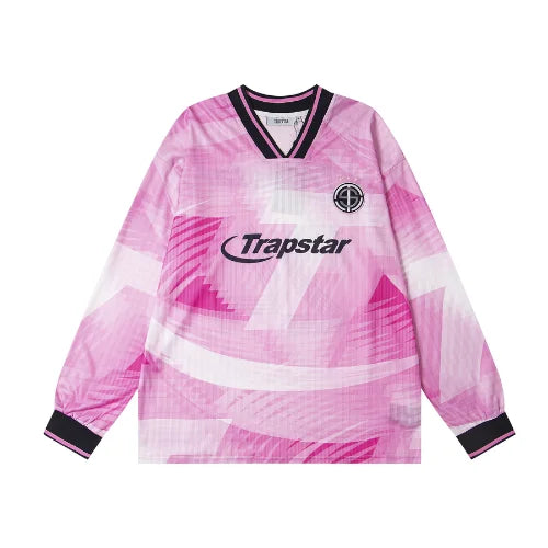Trapstar Hyperdrive Football Jersey Pink