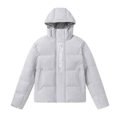 Trapstar Hyperdrive Puffer Jacket Light Grey