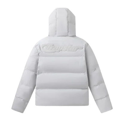 Trapstar Hyperdrive Puffer Jacket Light Grey