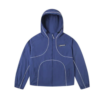 Trapstar Hyperdrive Regular Fit Windbreaker Jacket Blue