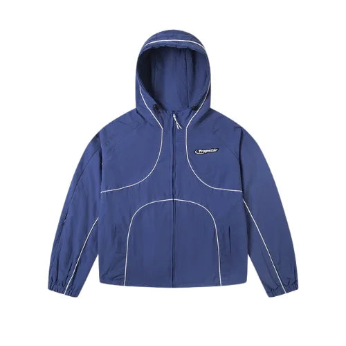 Trapstar Hyperdrive Regular Fit Windbreaker Jacket Blue