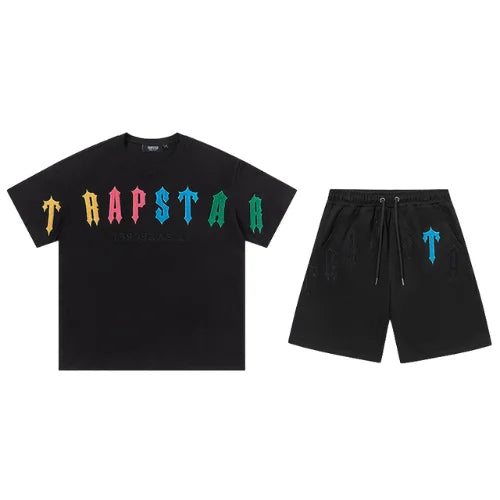 Trapstar Irongate Arch 2.0 Shorts Set Black Candy