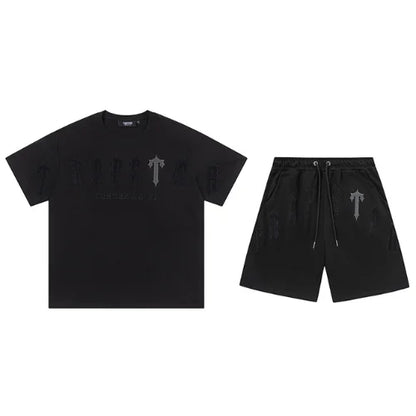 Trapstar Irongate Arch 2.0 Shorts Set Black