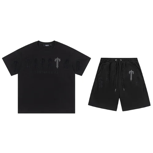Trapstar Irongate Arch 2.0 Shorts Set Black
