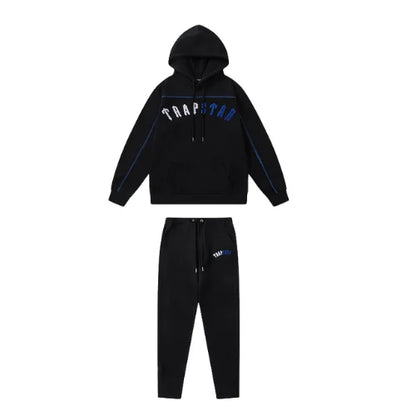 Trapstar Irongate Arch Chenille Tracksuit Black Royal Blue Special Edition