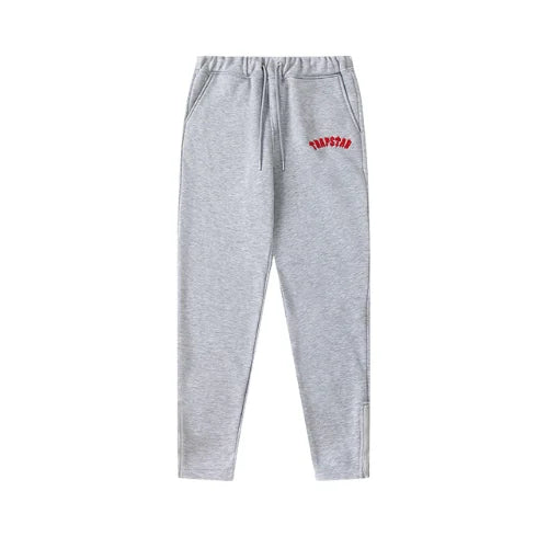 Trapstar Irongate Arch Panel Tracksuit Grey Red