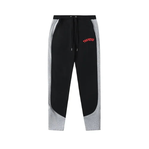 Trapstar Irongate Chenille Tracksuit Black Red Grey