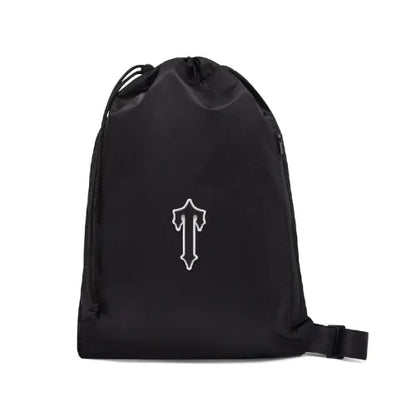 Trapstar Irongate Drawstring Black Bag