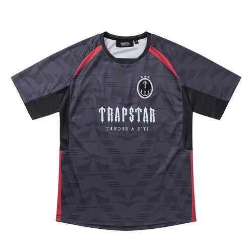 Trapstar Irongate Football Jersey Black