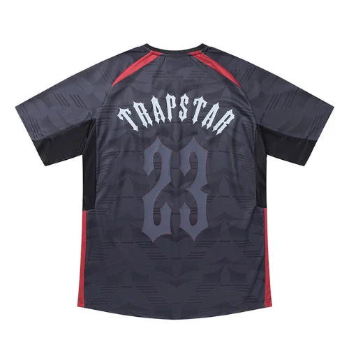 Trapstar Irongate Football Jersey Black