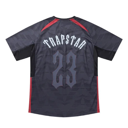 Trapstar Irongate Football Jersey Black