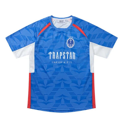 Trapstar Irongate Football Jersey Blue