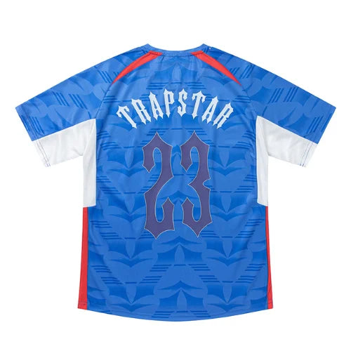 Trapstar Irongate Football Jersey Blue