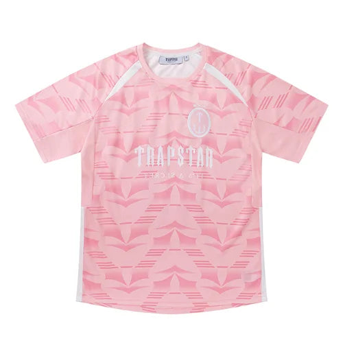 Trapstar Irongate Football Jersey Pink