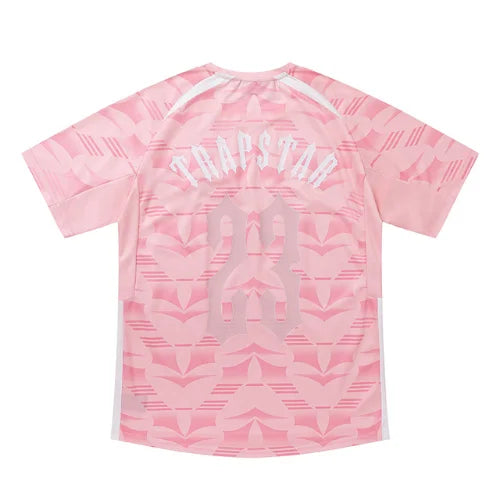 Trapstar Irongate Football Jersey Pink