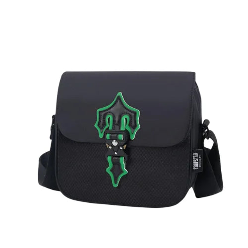Trapstar Irongate T Crossbody Bag Black Green