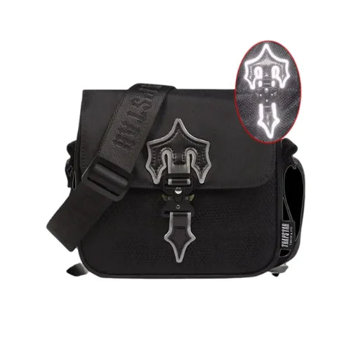 Trapstar Irongate T Crossbody Bag Black Grey